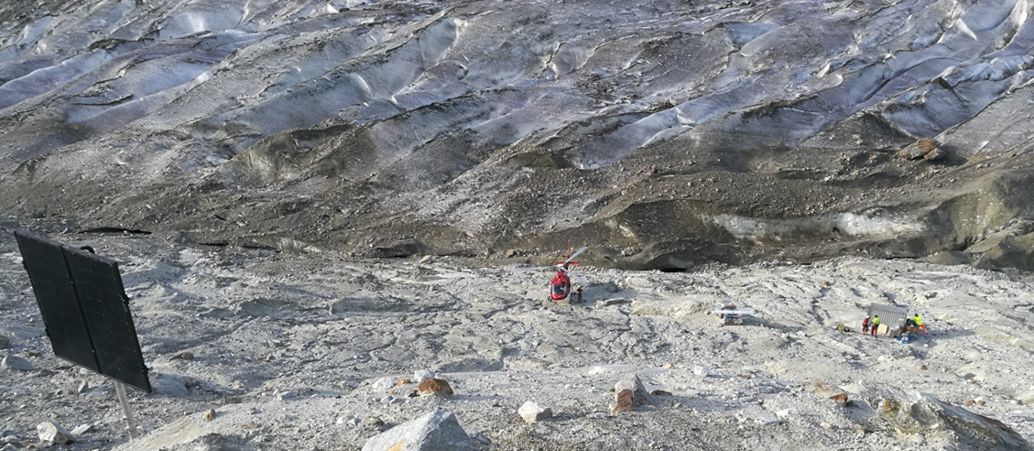Research on Moosfluh Landslide, Aletsch (VS/CH)