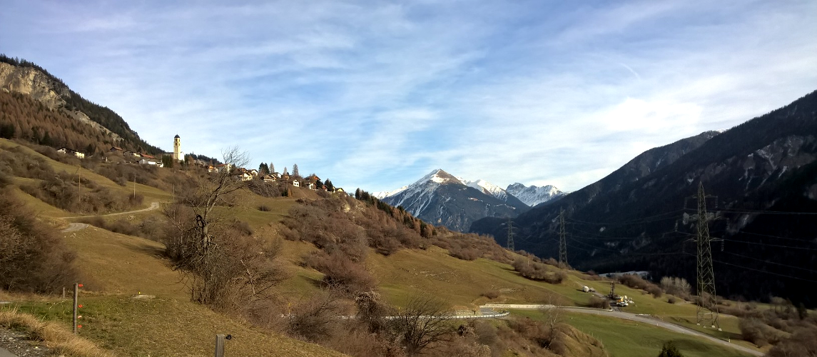 Überwachung Rutschung Brinzauls, Graubünden (CH)
