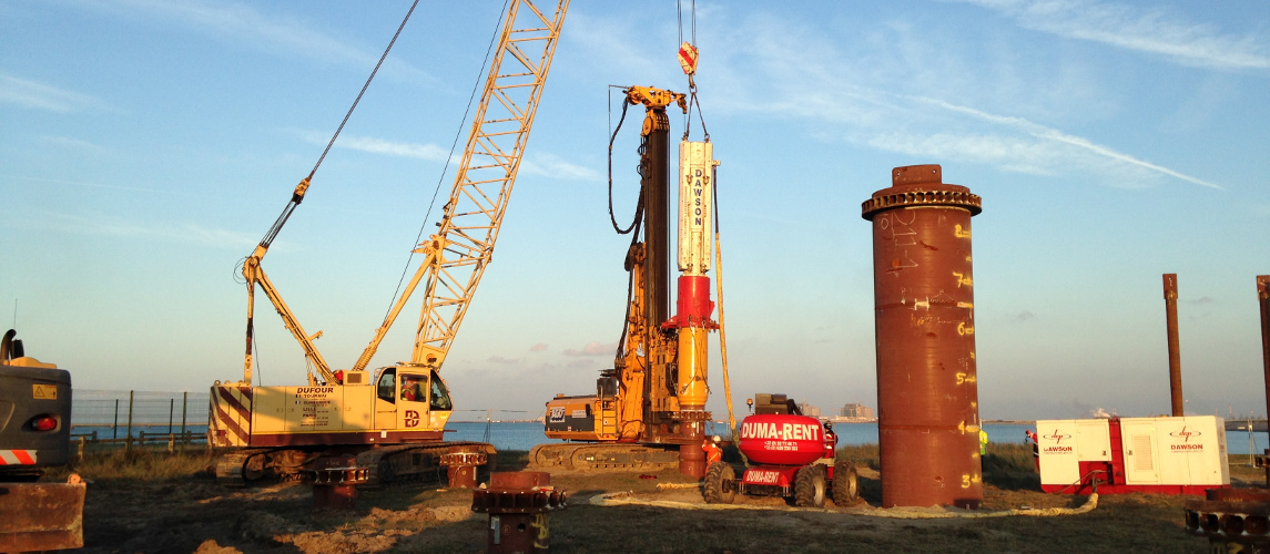 PISA Project: Pile testing for offshore wind turbine foundations (F, UK, DK)

