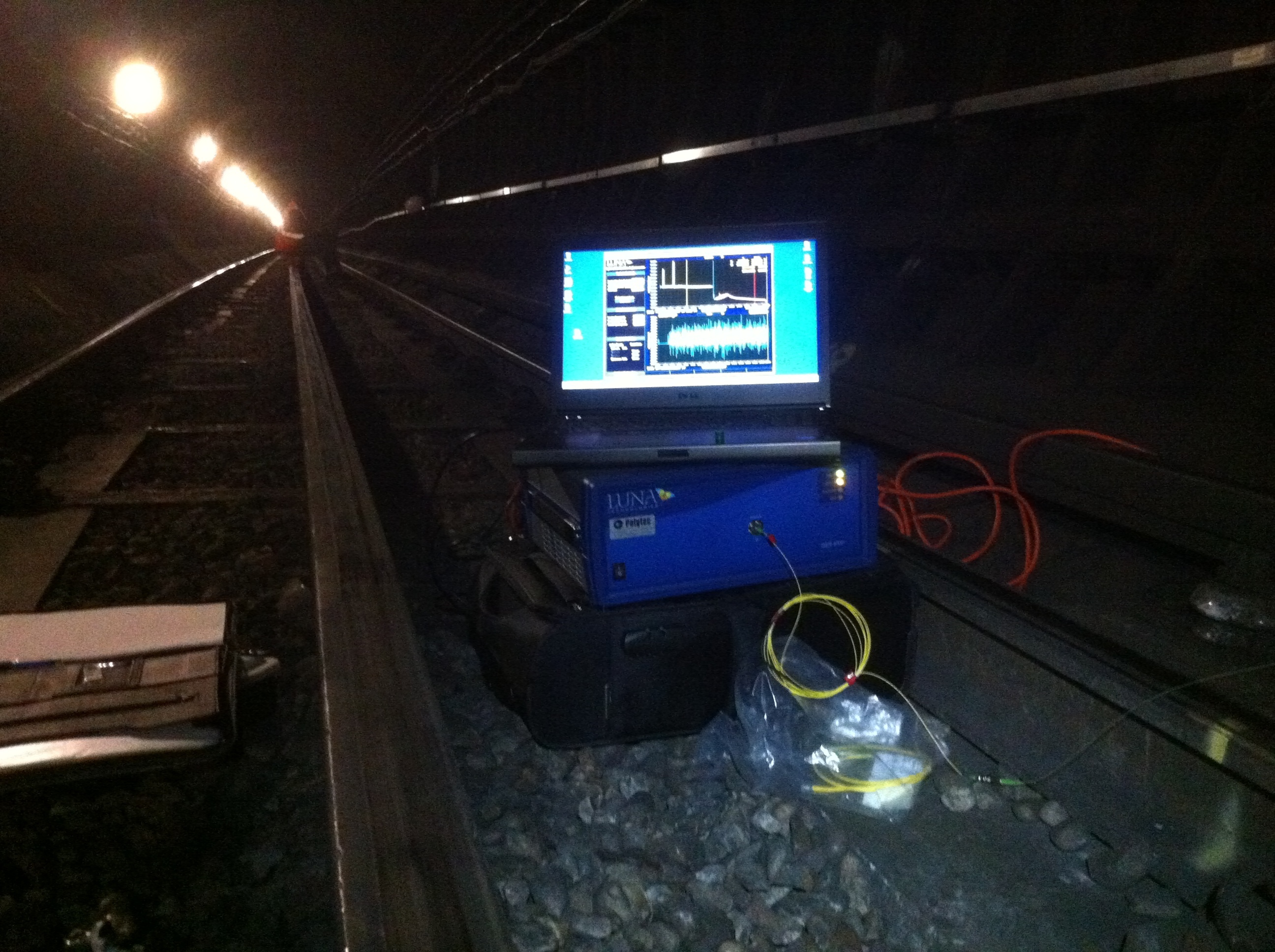 Marmota Tunnel monitoring